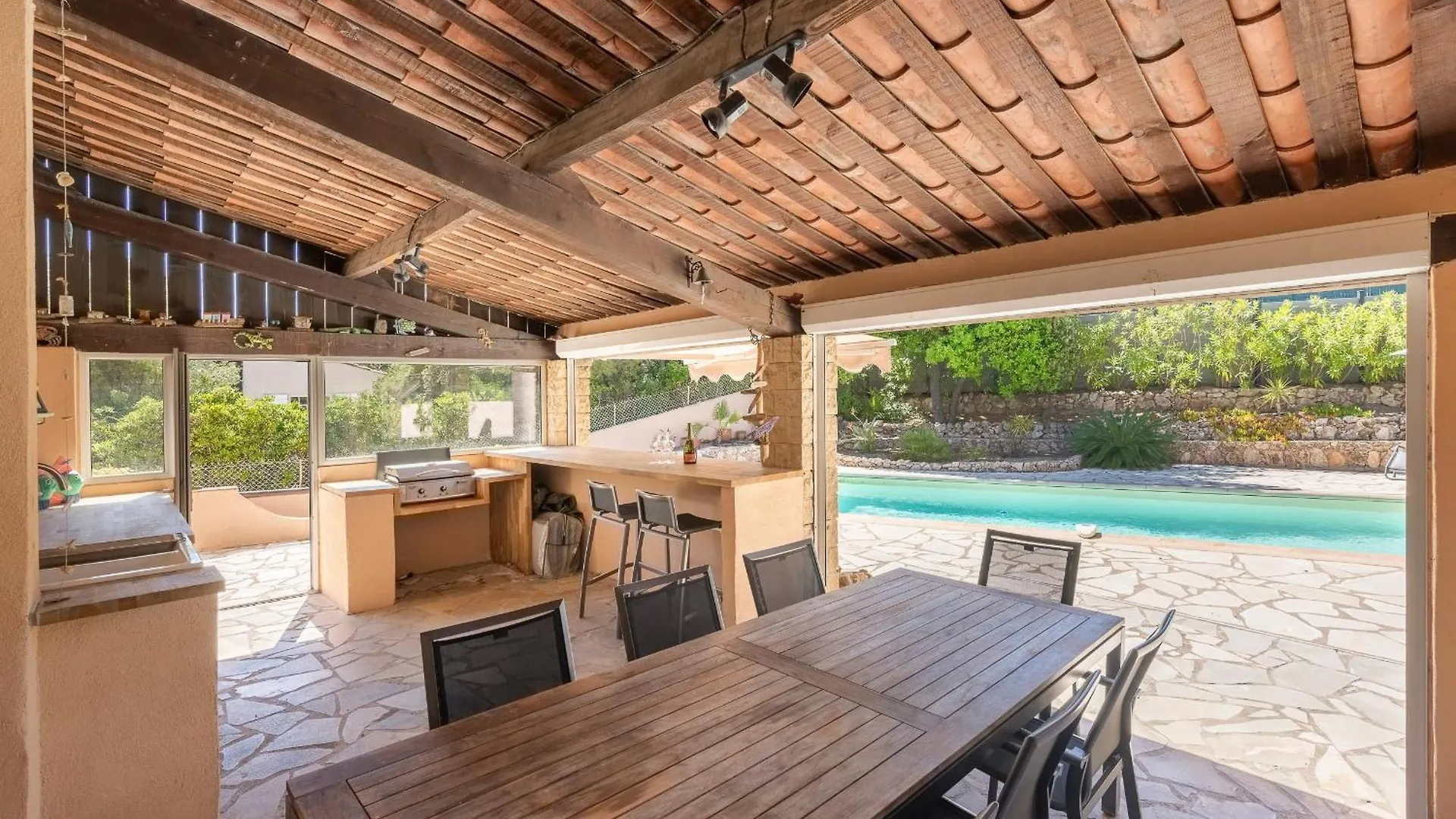 Charming Villa In Les Issambres With Sea View And Swimming Pool